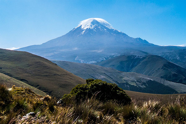 Chimborazo in Ecuador