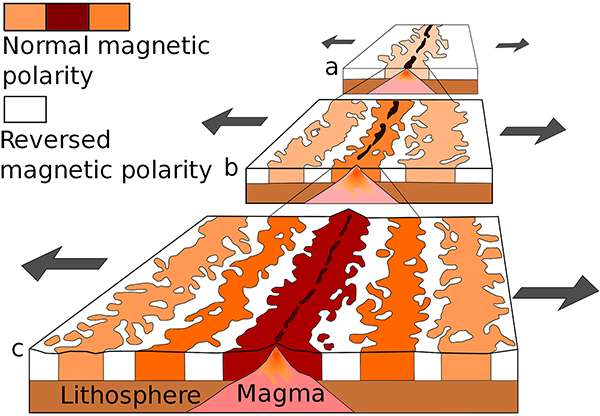 Generation of magnetic striping