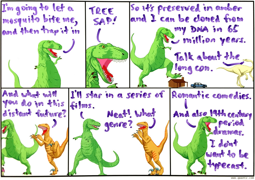 I'm a bit ambervalent about T-Rex's plan, frankly