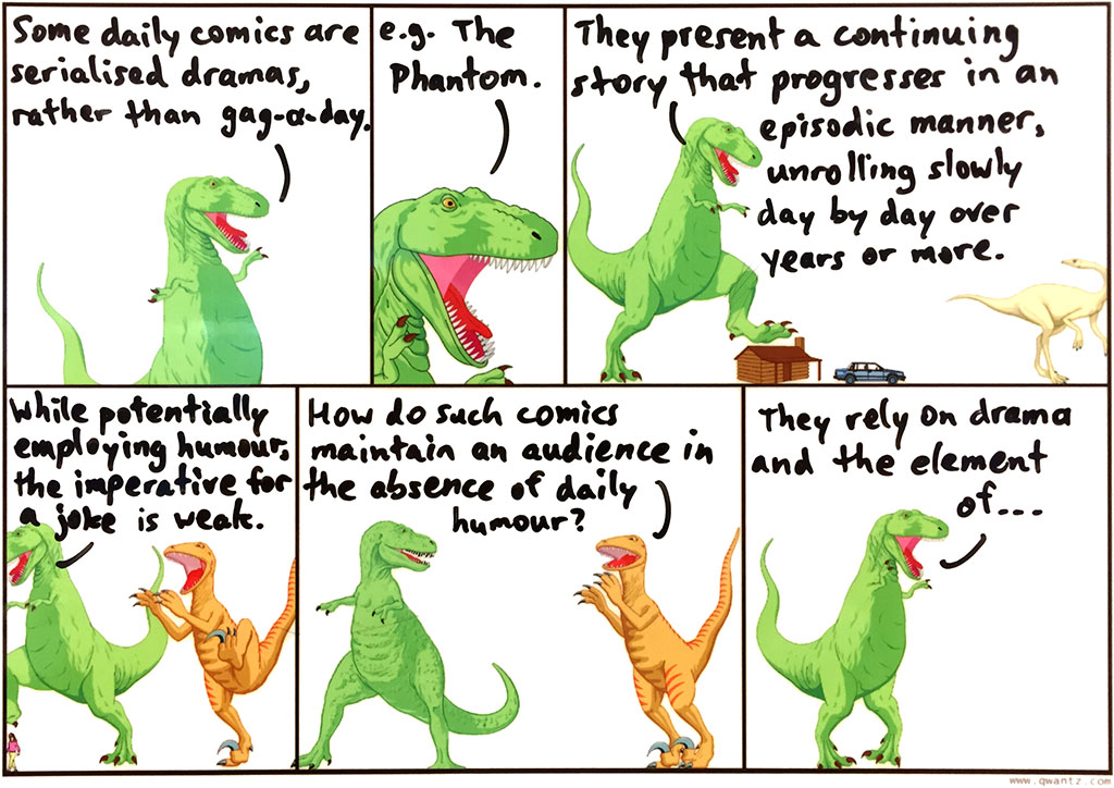T-Rex explains comics, part 2