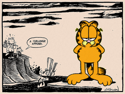 Garfield vs. the Laugh-Out-Loud Cats