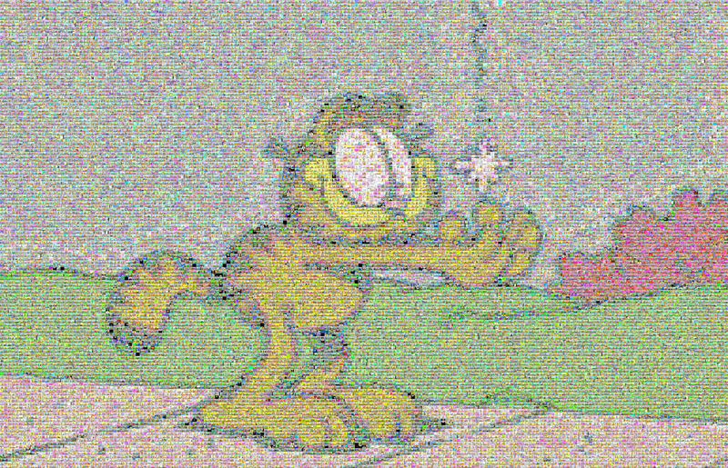 Garfield Mosaic