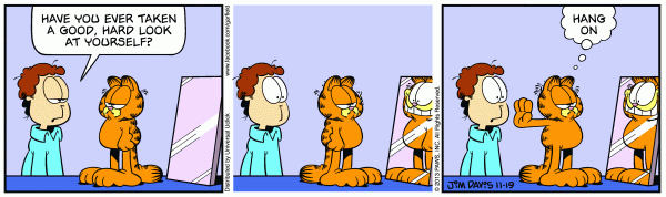 Garfield and the Cursed Mirror