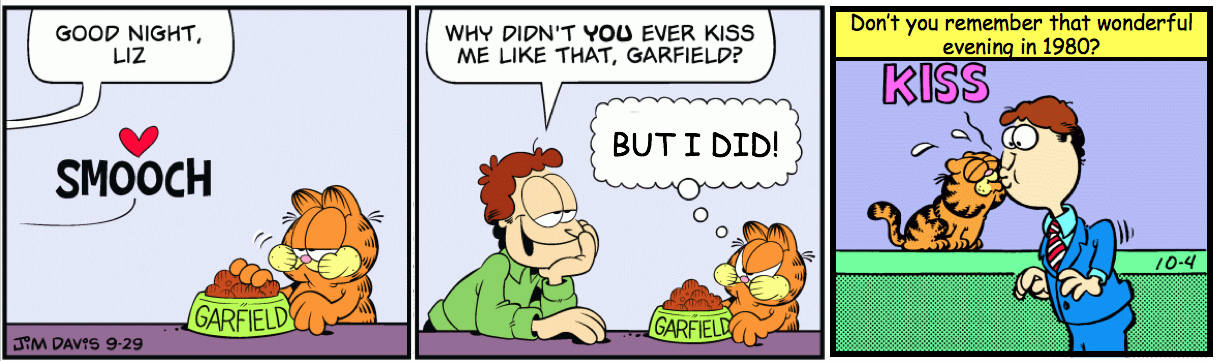 Genuinely Jealous Garfield