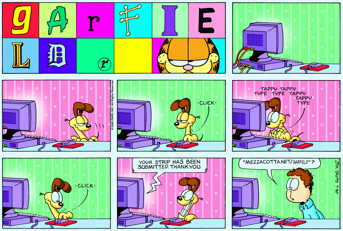 Odie Makes a SRoMG Comic