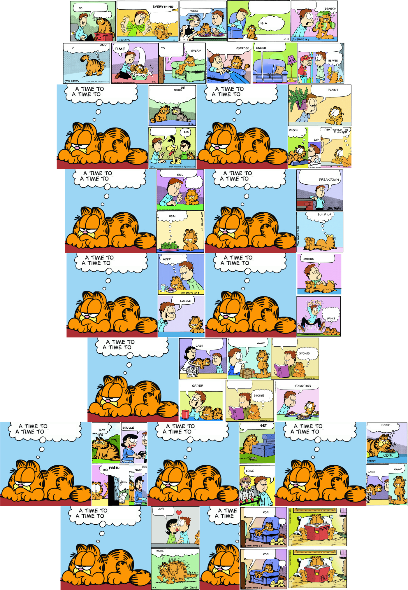 Garfclesiastes