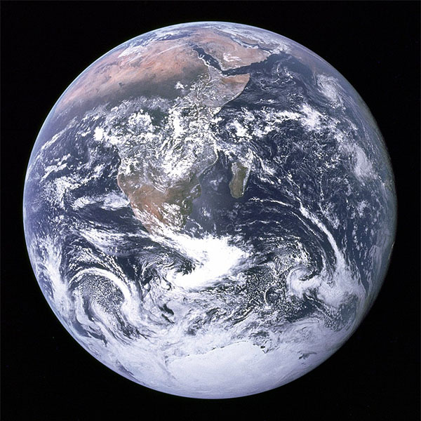 Blue Marble image of Earth