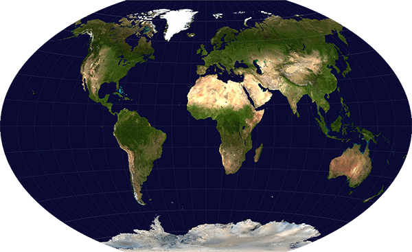 Winkel tripel projection