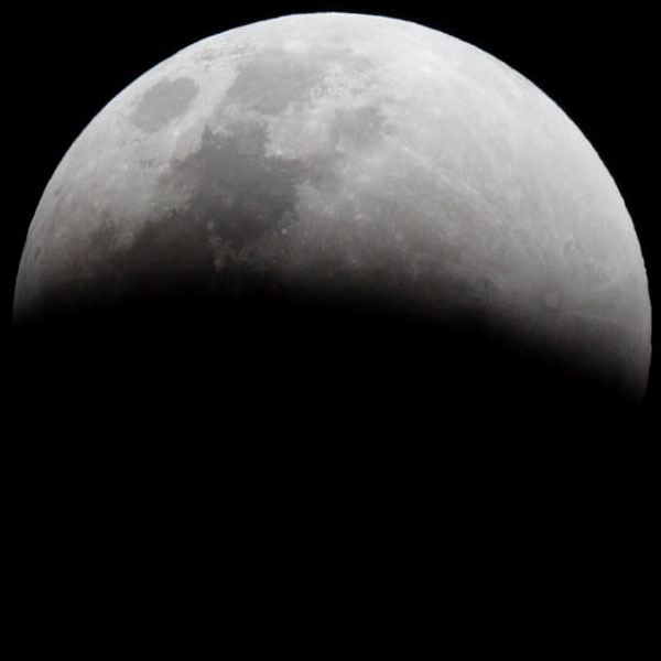 Partial lunar eclipse phase