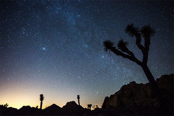 Skyglow from Keys View