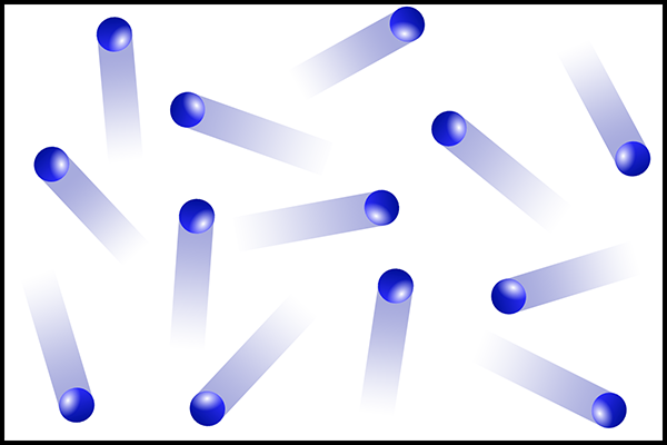 Diagram of gas