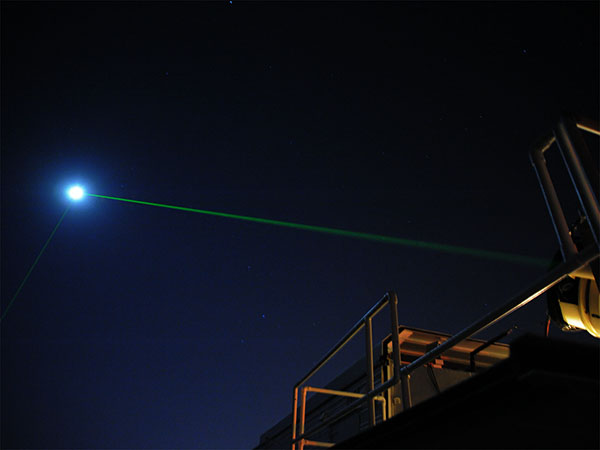 Laser ranging from an observatory