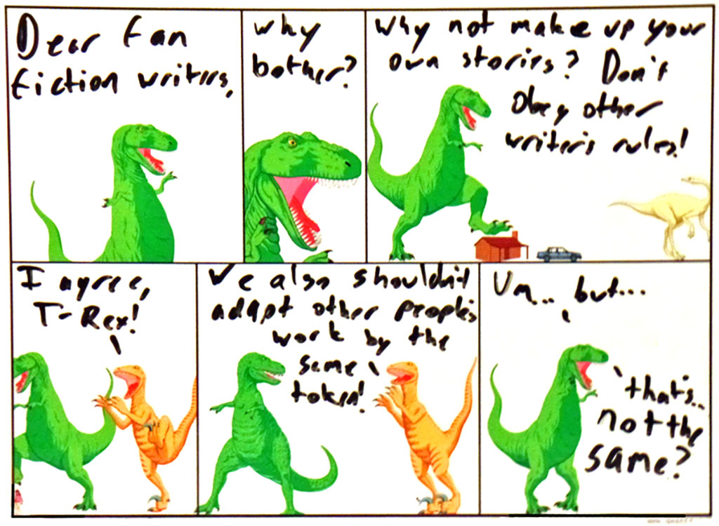 It's a classic case of snobs vs. amateur writers who like shipping