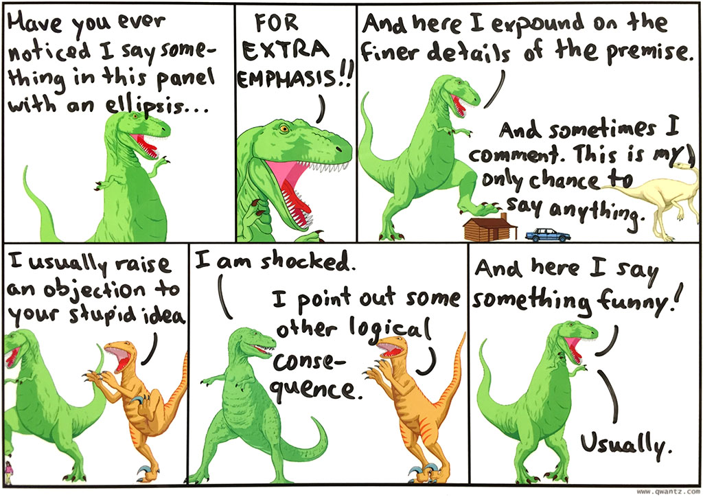 This is the title of a Dinosaur Whiteboard comic