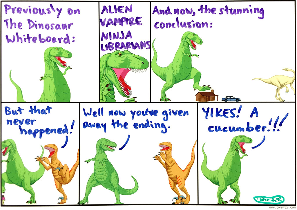 And you'll never believe what happened next
