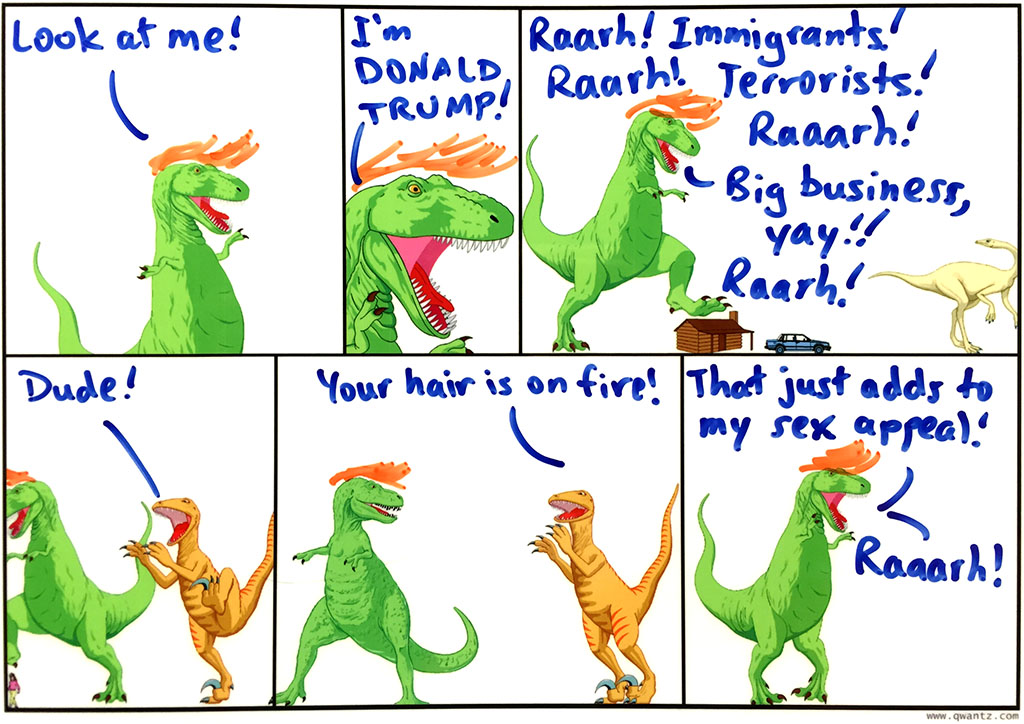 Why wouldn't you vote for him?!
