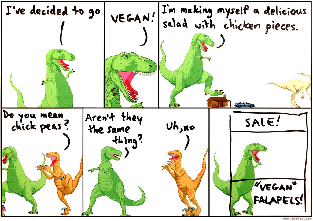 The other way to go Vegan is to travel to Vega