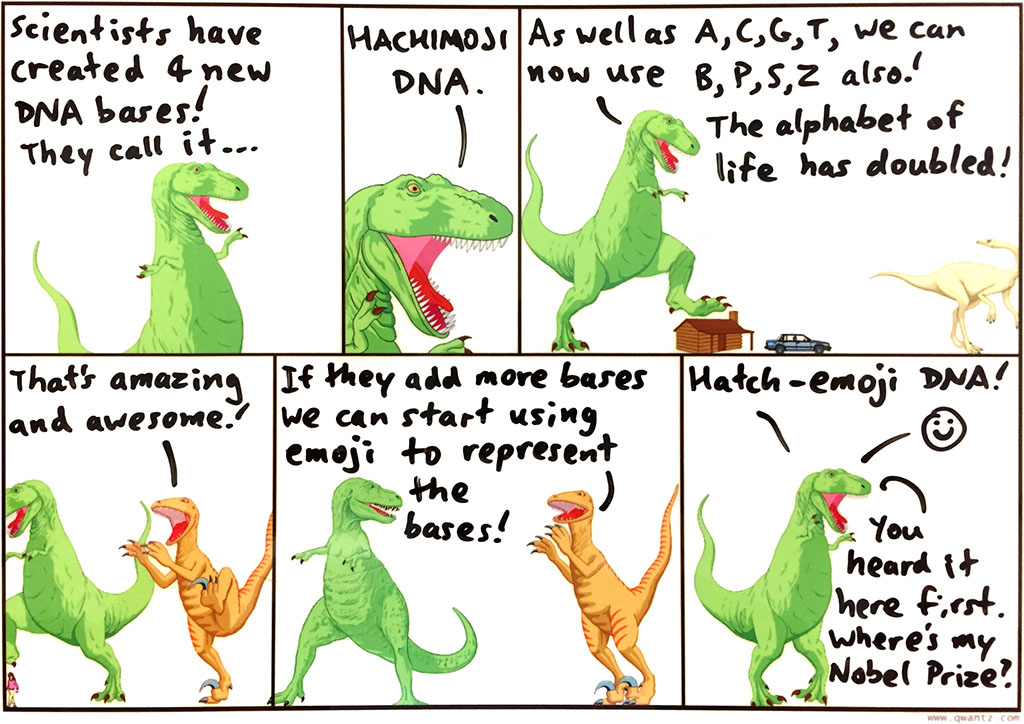 Latest additions to the alphabet of life
