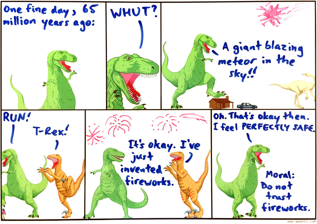 One fine day, 65 million years ago