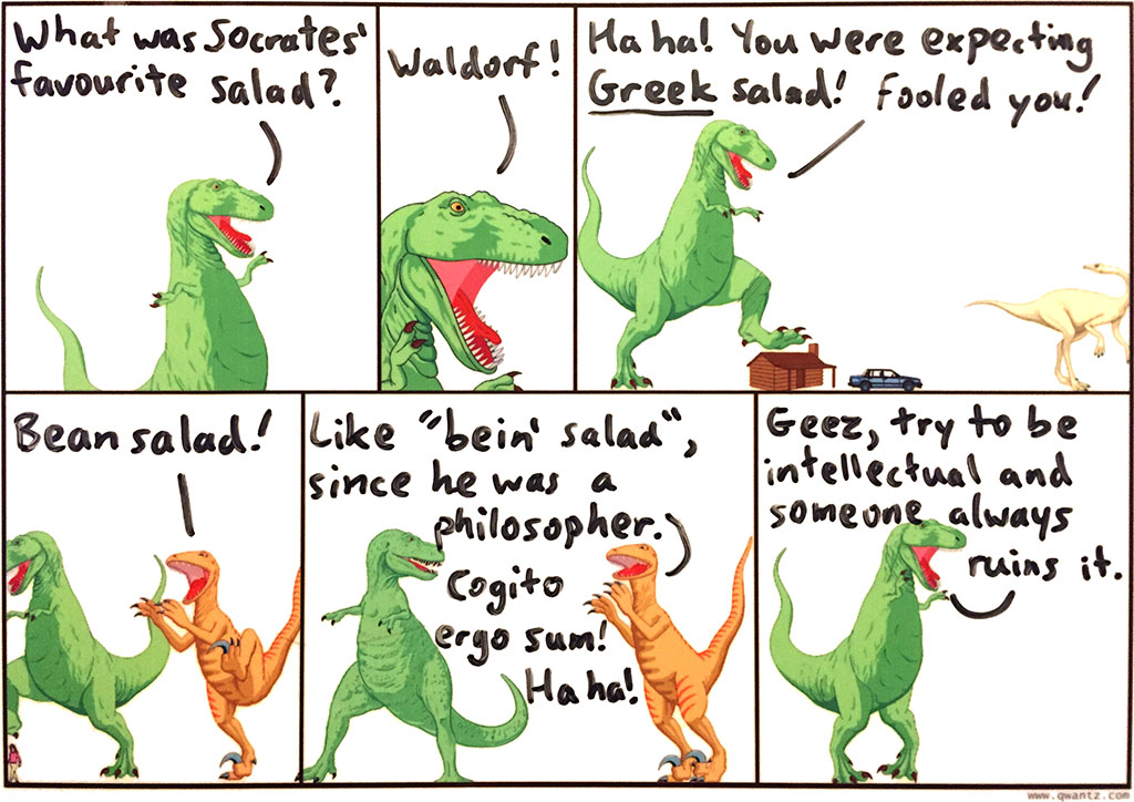 Socrates' salad?