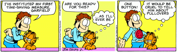 Uncomfortably Close Garfield
