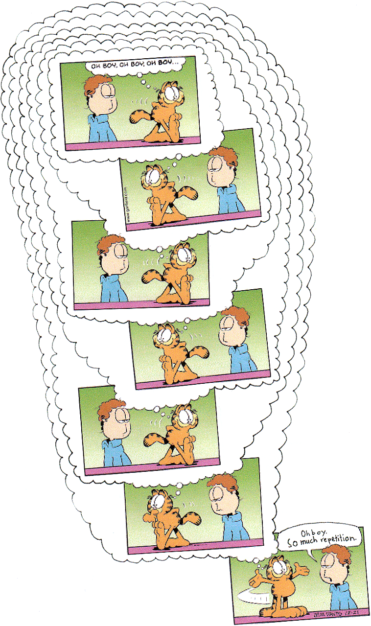 Recursive Thinking Garfield