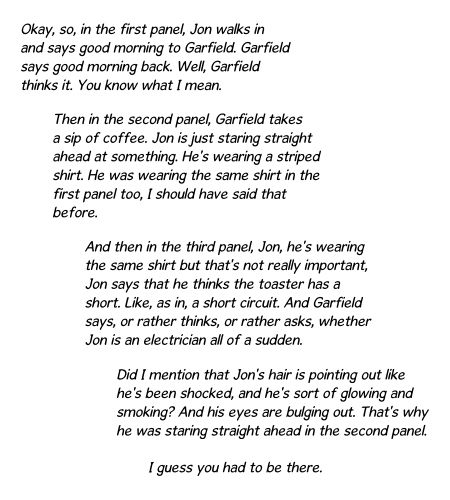 Garfield Retold