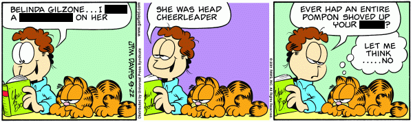 Censored Garfield