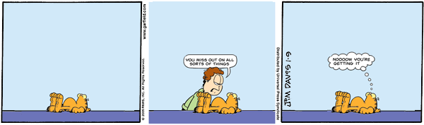Zoomed-out Garfield
