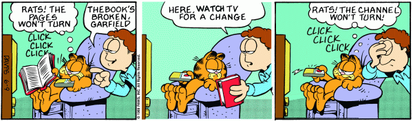 Reversed Garfield - Variant