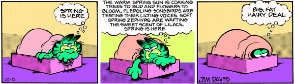 Cold-Warm Involution Garfield