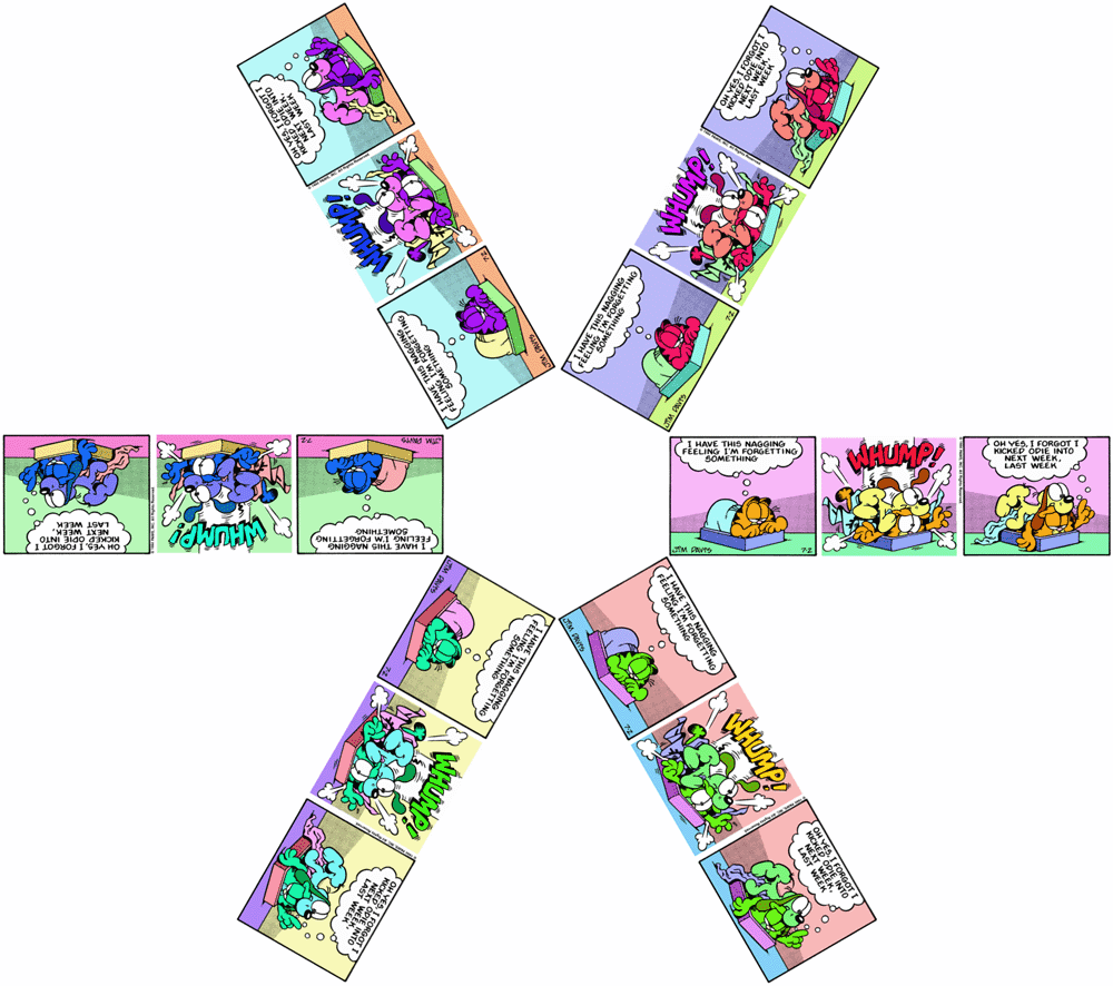 Sixth Roots of Garfield