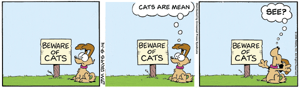 Garfield Minus Garfield Minus Jon Minus Odie Minus Nermal Minus Arlene Minus Lyman Minus Liz Minus Pookie