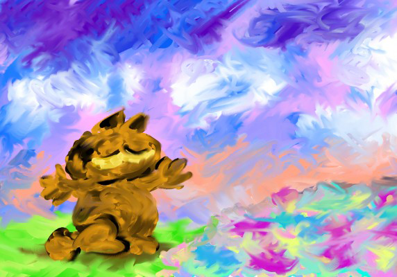 Impressionist Garfield