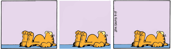 Garfield minus Jon minus Speech Bubbles