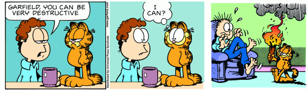 Destructive Garfield