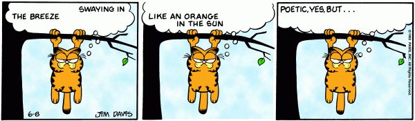 Garfield as Haikuist