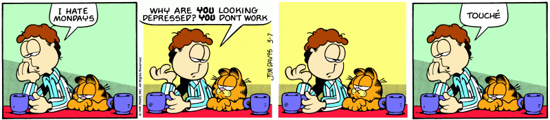Monday Morning Workday Blues
