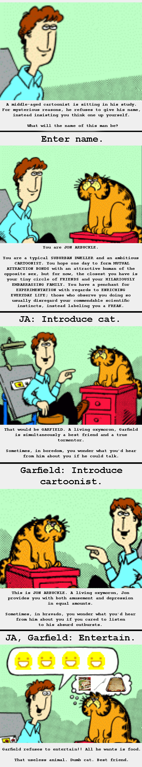 MS Paint Garfield