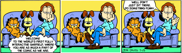 Interactive Garfield