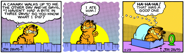 Garf At Your Own Joke