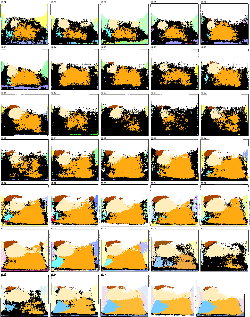 Modes of Garfield: 1978-2010