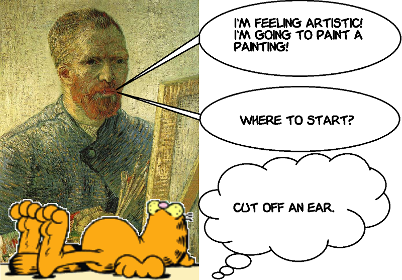 Garfield Plus High Art Minus Good Taste