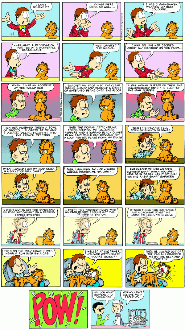 Jon's Terrible, Horrible, No Good, Very Bad Day
