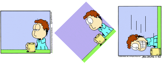 It's A Slippery Slope Garfield Minus Garfield