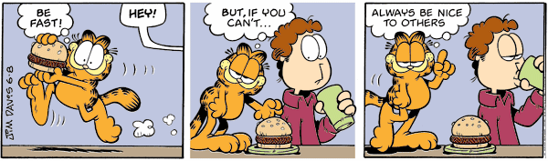 Garfield in Reverse is Good