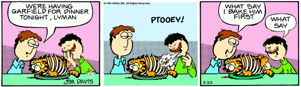Garfield Minus Cooking