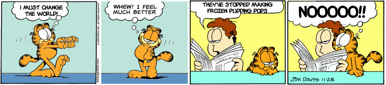 Garfield Minus Pudding Pops
