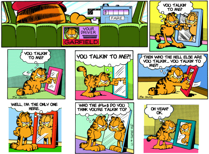 Garfield, Scorcese Style