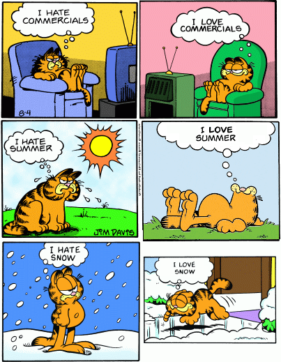 Mirror Universe Garfield